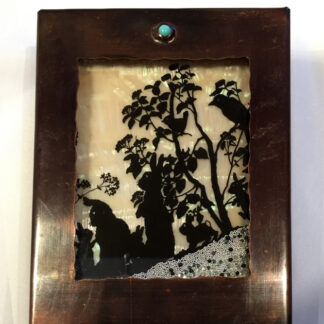Bunnies in the Woods Silhouette Box