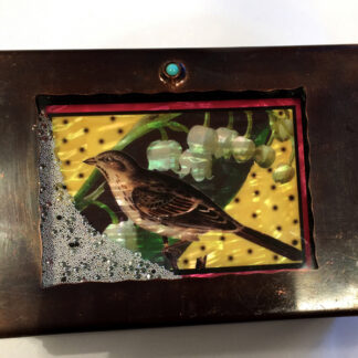 Sparrow and Lily of the Valley Box