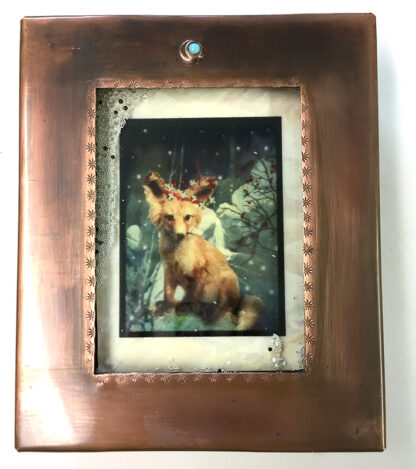 Fox in Snow Box